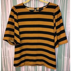 Stripped Flow Blouse